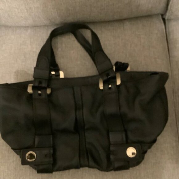 Michael Kors Large Leather Black Shoulder Bag - Picture 2 of 6